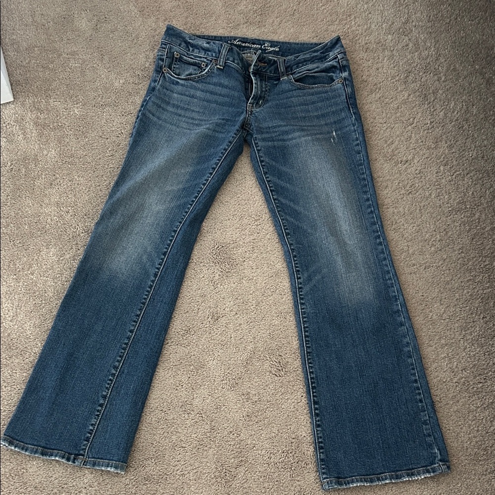 American Eagle Outfitters Wide Leg Denim Jeans